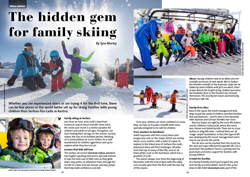 Serfaus-Fiss-Ladis in Austria